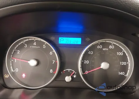 2010 Hyundai Accent Gs from USA, damaged, VIN KMHCM3AC6AU182658